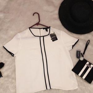 Woven top forever 21